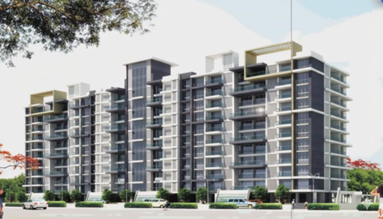 Wallfort Sapphire Sarona, Raipur – Ready-to-Move 2BHK, 3BHK & 4BHK Luxury Apartments in Gated Community