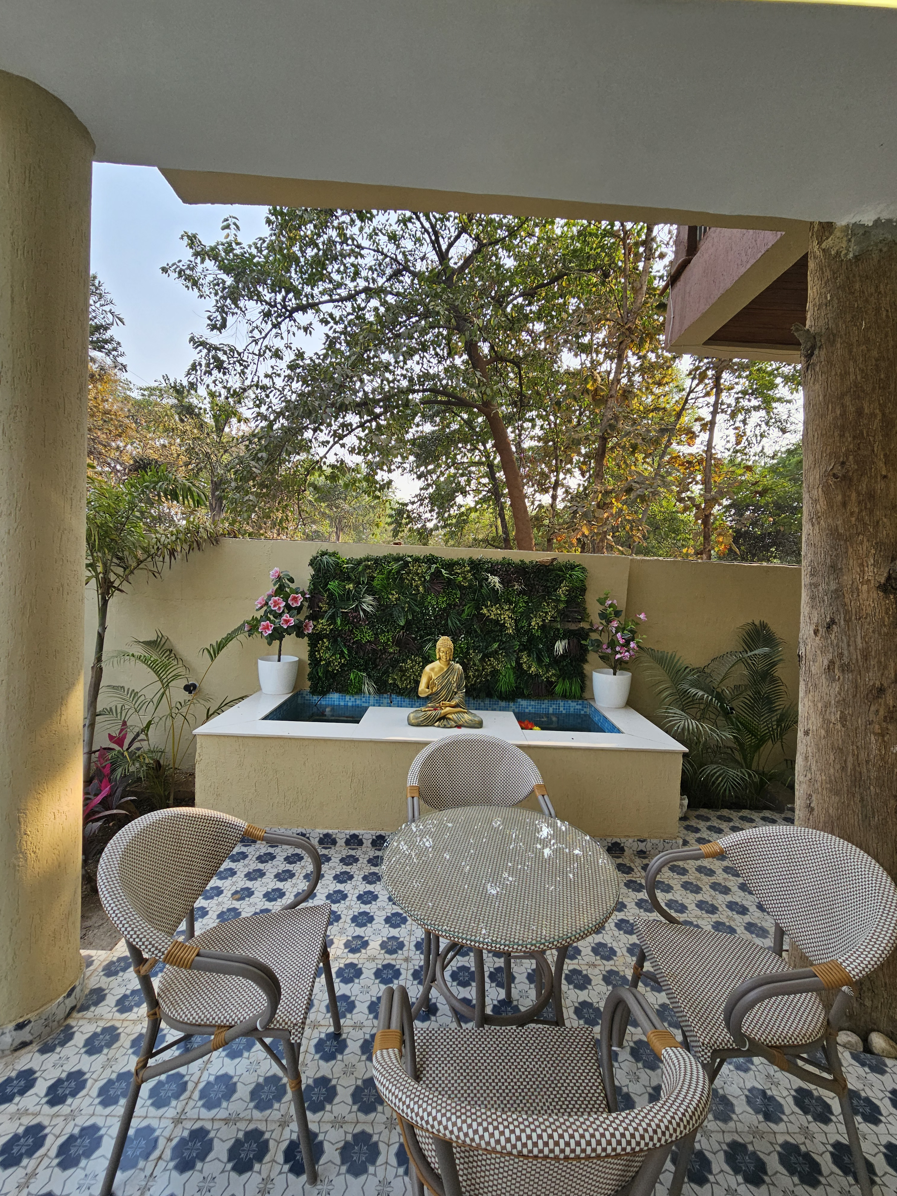 Luxury Furnished 2 BHK Farmhouse for Sale Near VIP Road Raipur | Swimming Pool & Landscaped Garden