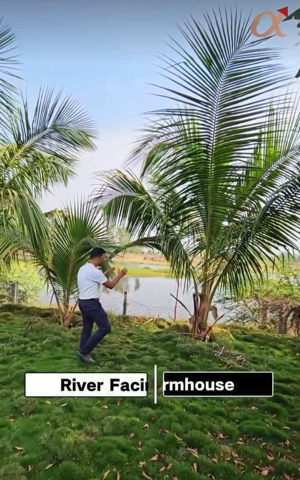 River Facing Farmhouse for Sale in Raipur | 1 Acre Land in Village Khatti | Near Kamal Vihar & Bhatagaon